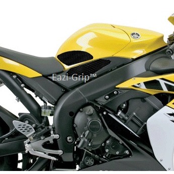 [SIL902BL] Eazi-Grip Silicone Tank Grips for Yamaha YZF-R1 2004 - 2006 - image 1