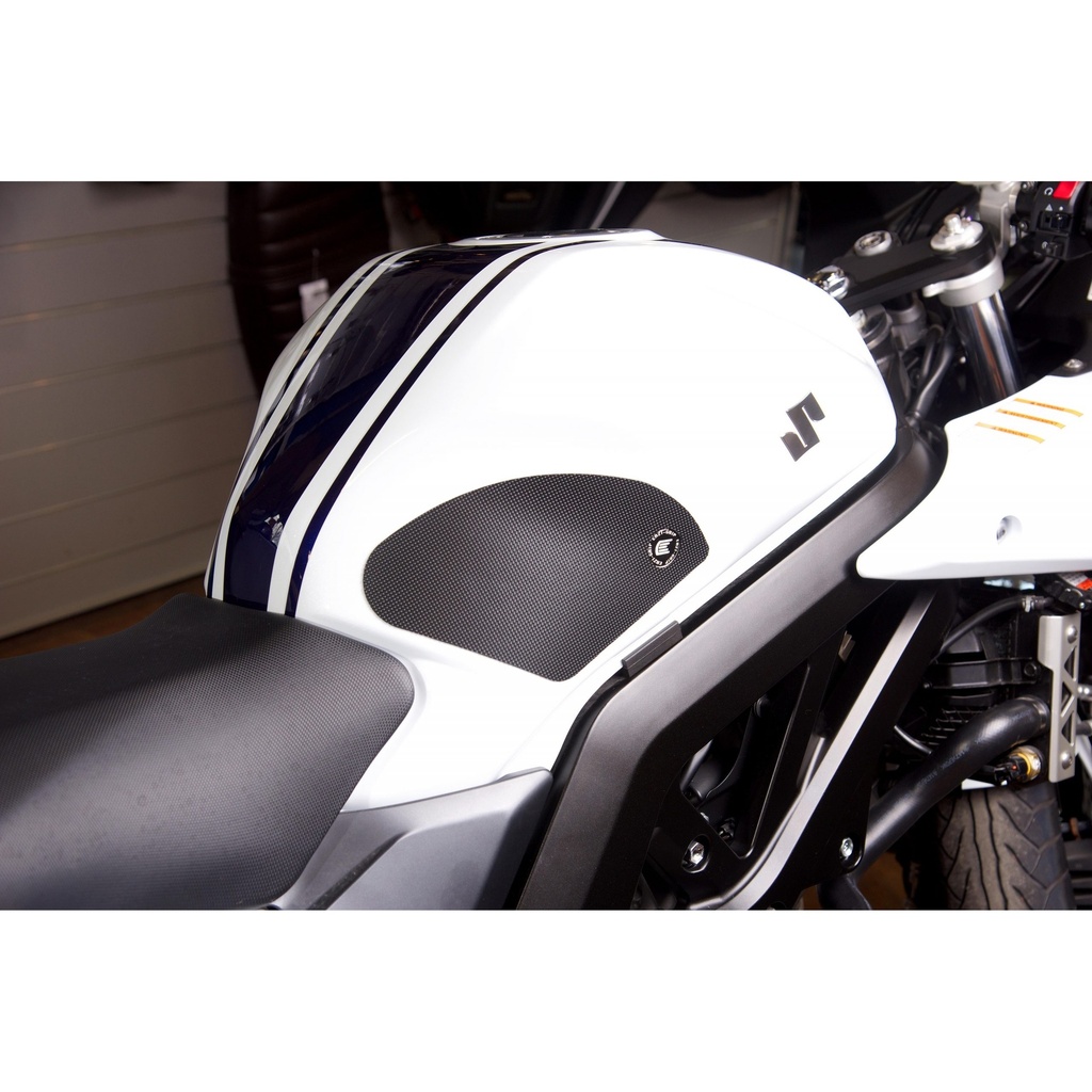 [PRO720BL] Eazi-Grip PRO Tank Grips for Suzuki SV650 2003 - 2012, clear or black (Black) - image 1