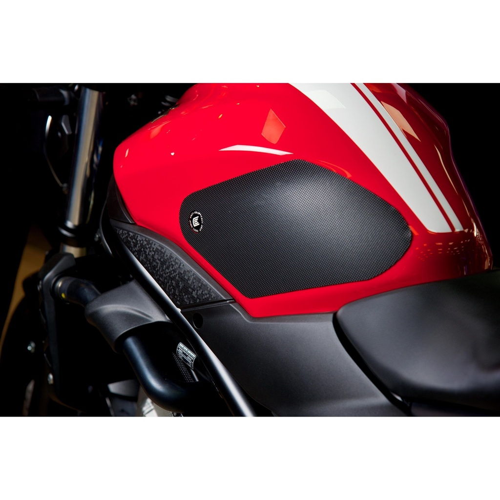 [PRO727BL] Eazi-Grip PRO Tank Grips for Suzuki SV650, clear or black (Black) - image 1