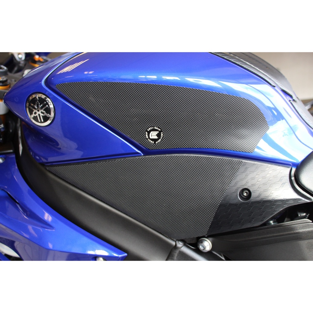 [PRO928BL] Eazi-Grip PRO Tank Grips for Yamaha YZF-R6, clear or black (Black) - image 1