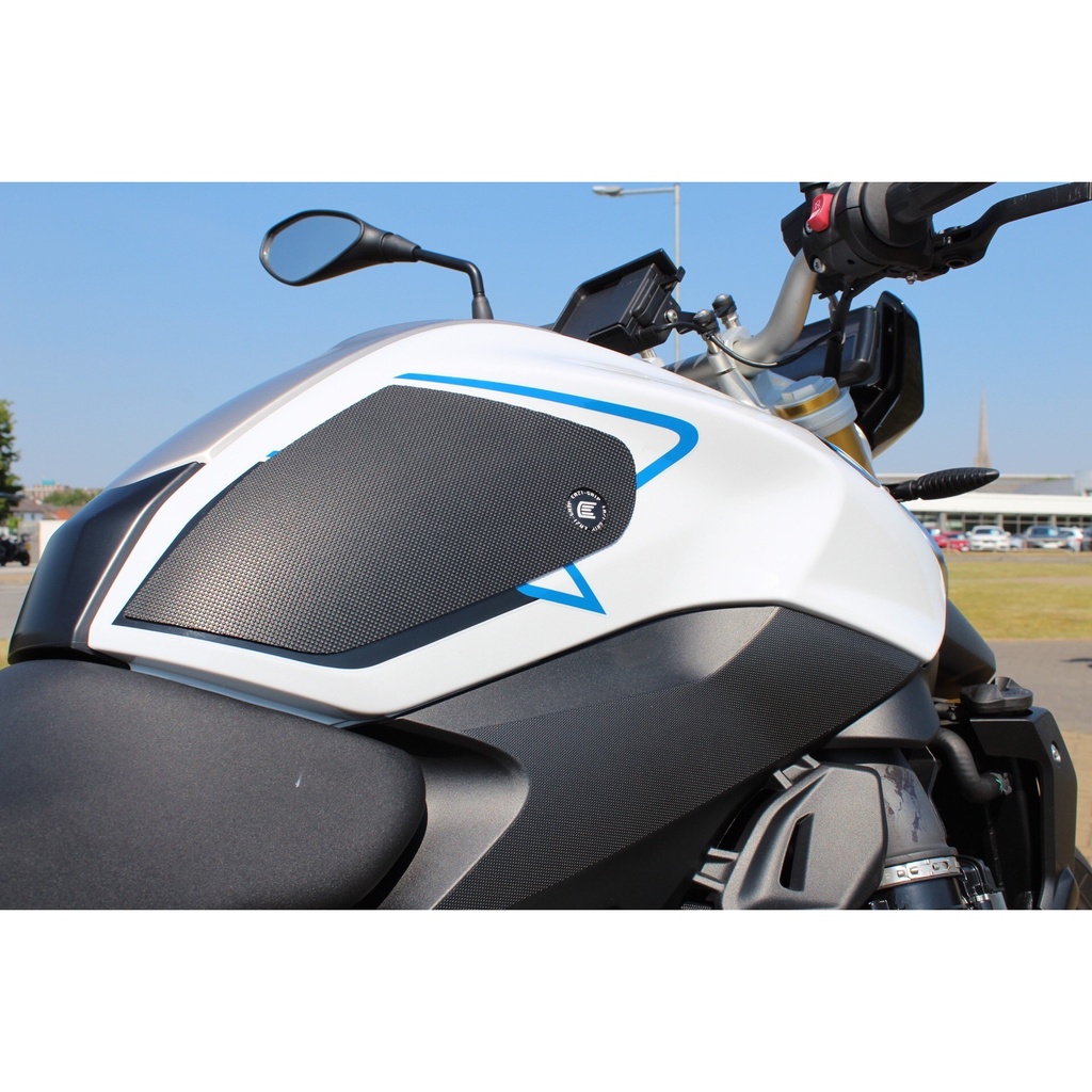[PRO118BL] Eazi-Grip PRO Tank Grips for BMW R1200R, clear or black (Black) - image 1