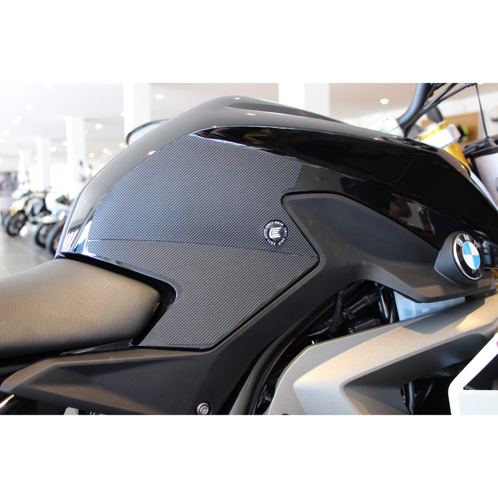 [PRO120BL] Eazi-Grip PRO Tank Grips for BMW G310 R 2016 - 2020, clear or black (Black) - image 1