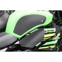 [PRO437BL] Eazi-Grip PRO Tank Grips for Kawasaki Ninja ZX-6R (636), clear or black (Black) - image 1