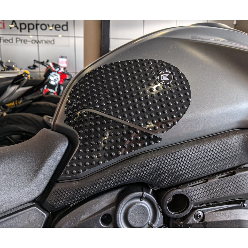 [SIL229BL] Eazi-Grip Silicone Tank Grips for Ducati Monster 2021 - image 1