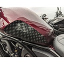 [EVO353BL] Eazi-Grip EVO Tank Grips for Honda CMX1100 Rebel 2021, clear or black (Black) - image 1