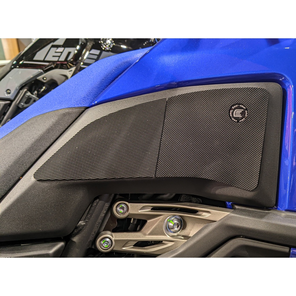 [PRO948BL] Eazi-Grip PRO Tank Grips for Yamaha Tenere 700 World Raid, clear or black (Black) - image 1