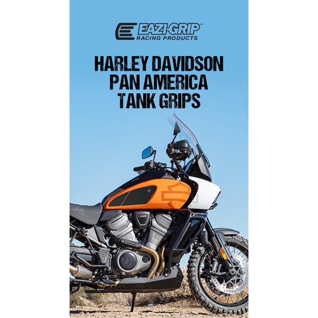 [SILHAR001BL] Eazi-Grip Silicone Tank Grips for Harley-Davidson Pan America - image 1