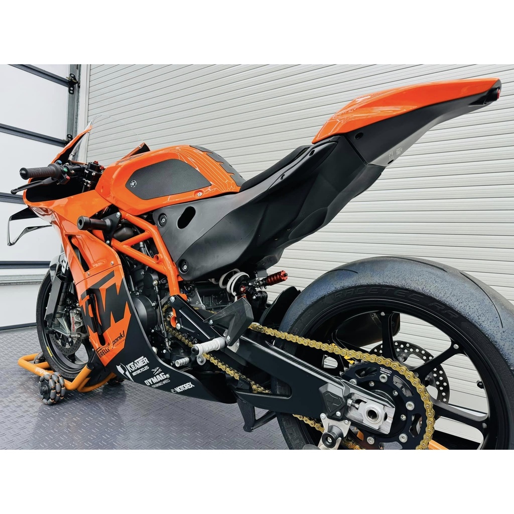 [PRO527BL] Eazi-Grip PRO Tank Grips for KTM RC 8C Kramer GP2R, clear or black (Black) - image 3