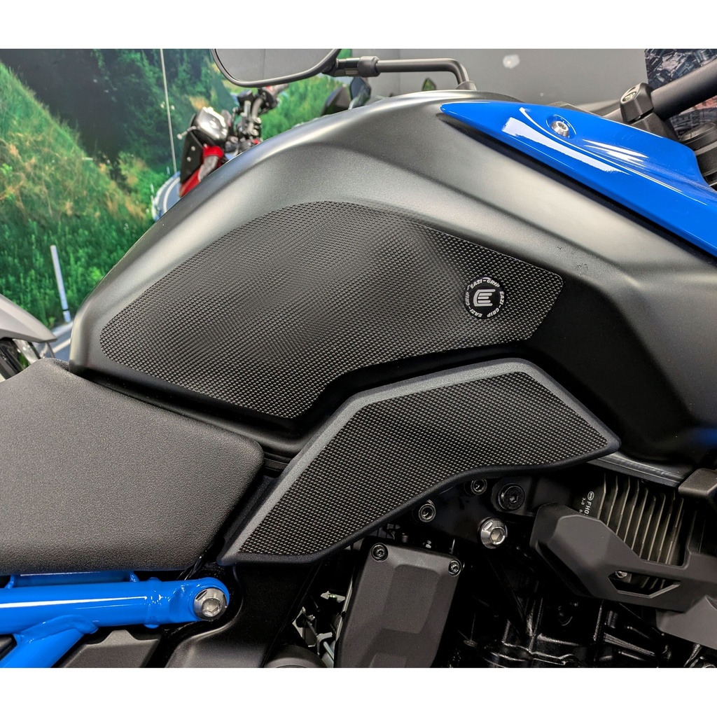 [PRO740BL] Eazi-Grip PRO Tank Grips for Suzuki GSX-8S, clear or black (Black) - image 1