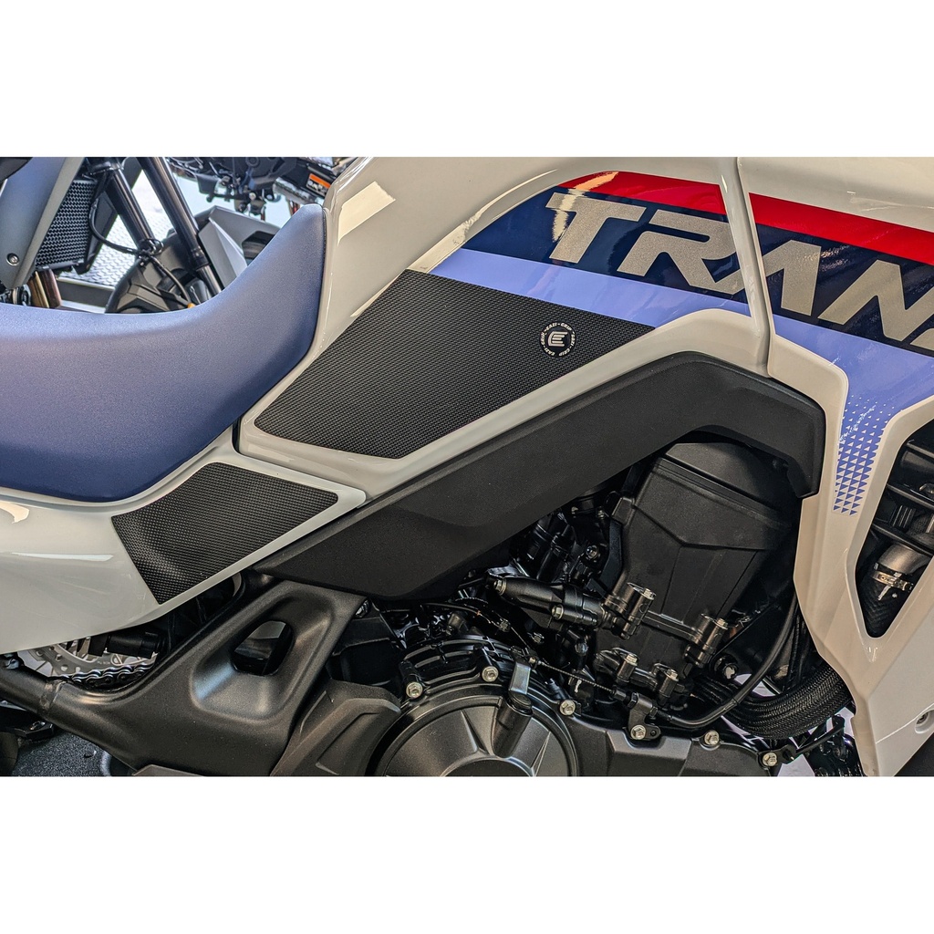 [EVO359BL] Eazi-Grip EVO Tank Grips for Honda XL750 Transalp, clear or black (Black) - image 1