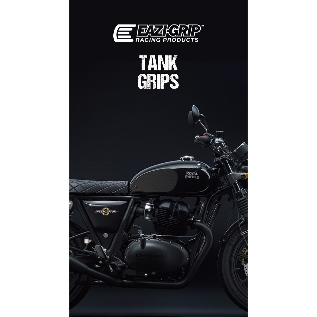 [SILROY001BL] Eazi-Grip Silicone Tank Grips for Royal Enfield Interceptor 650 - image 2