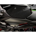 [EVO444BL] Eazi-Grip EVO Tank Grips for Kawasaki Ninja 500, clear or black (Black) - image 1
