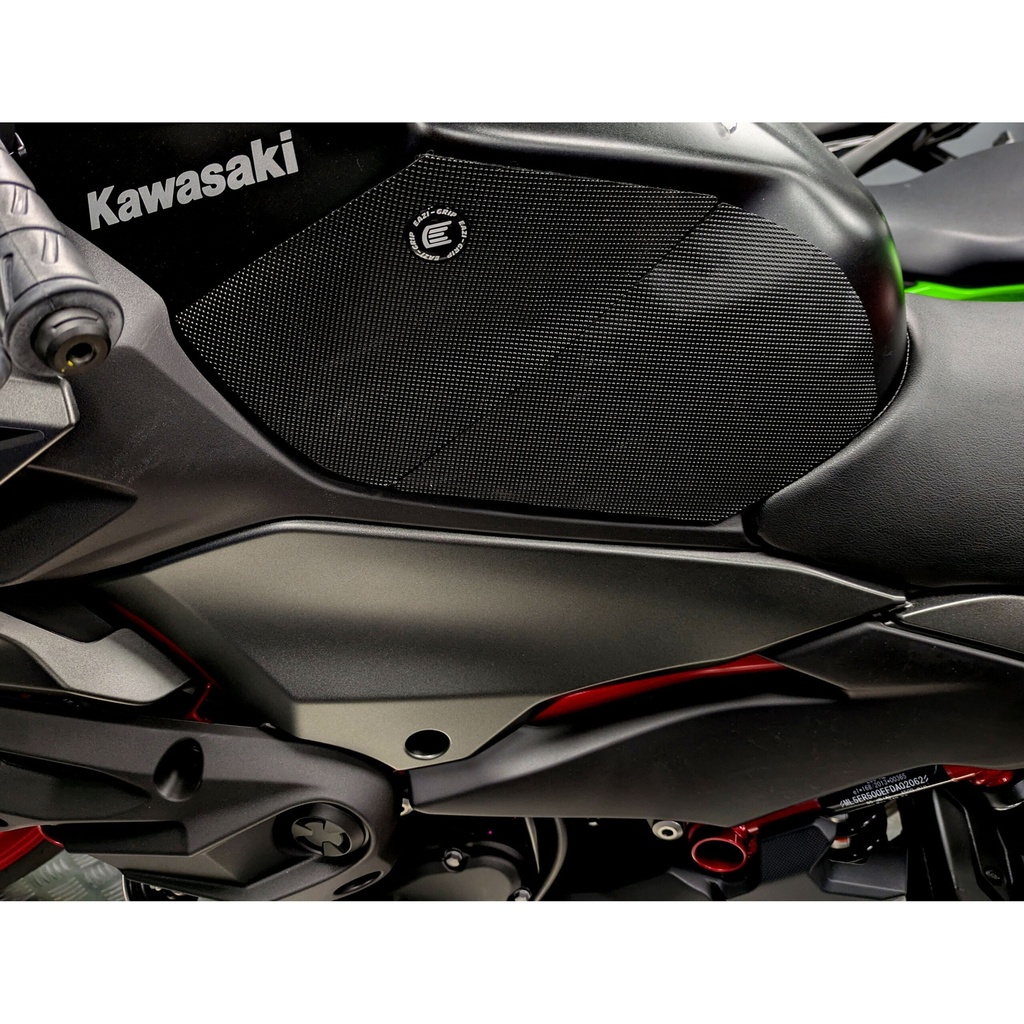 [SIL444BL] Eazi-Grip Silicone Tank Grips for Kawasaki Ninja 500 - image 1