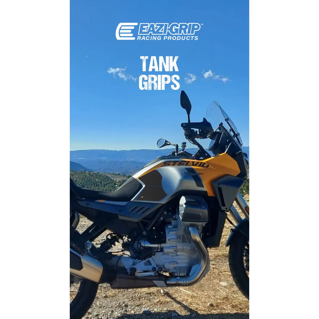 [SCTPMOT003] Eazi-Grip PPF Tank Grips for Moto Guzzi Stelvio - image 1
