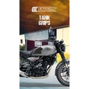 [PROROY002BL] Eazi-Grip PRO Tank Grips for Royal Enfield Guerilla 450, clear or black (Black) - image 1