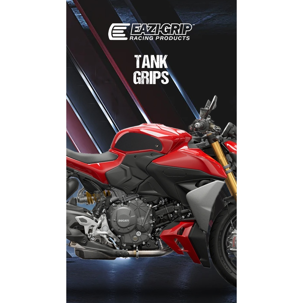 [SCTP246] Eazi-Grip PPF Tank Grips for Ducati Streetfighter V2 - image 1