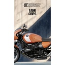[PRO153BL] Eazi-Grip PRO Tank Grips for BMW R 12 S nineT, clear or black (Black) - image 1