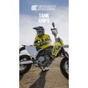 [EVOHUS009BL] Eazi-Grip EVO Tank Grips for Husqvarna 701 Enduro Supermoto, clear or black (Black) - image 1