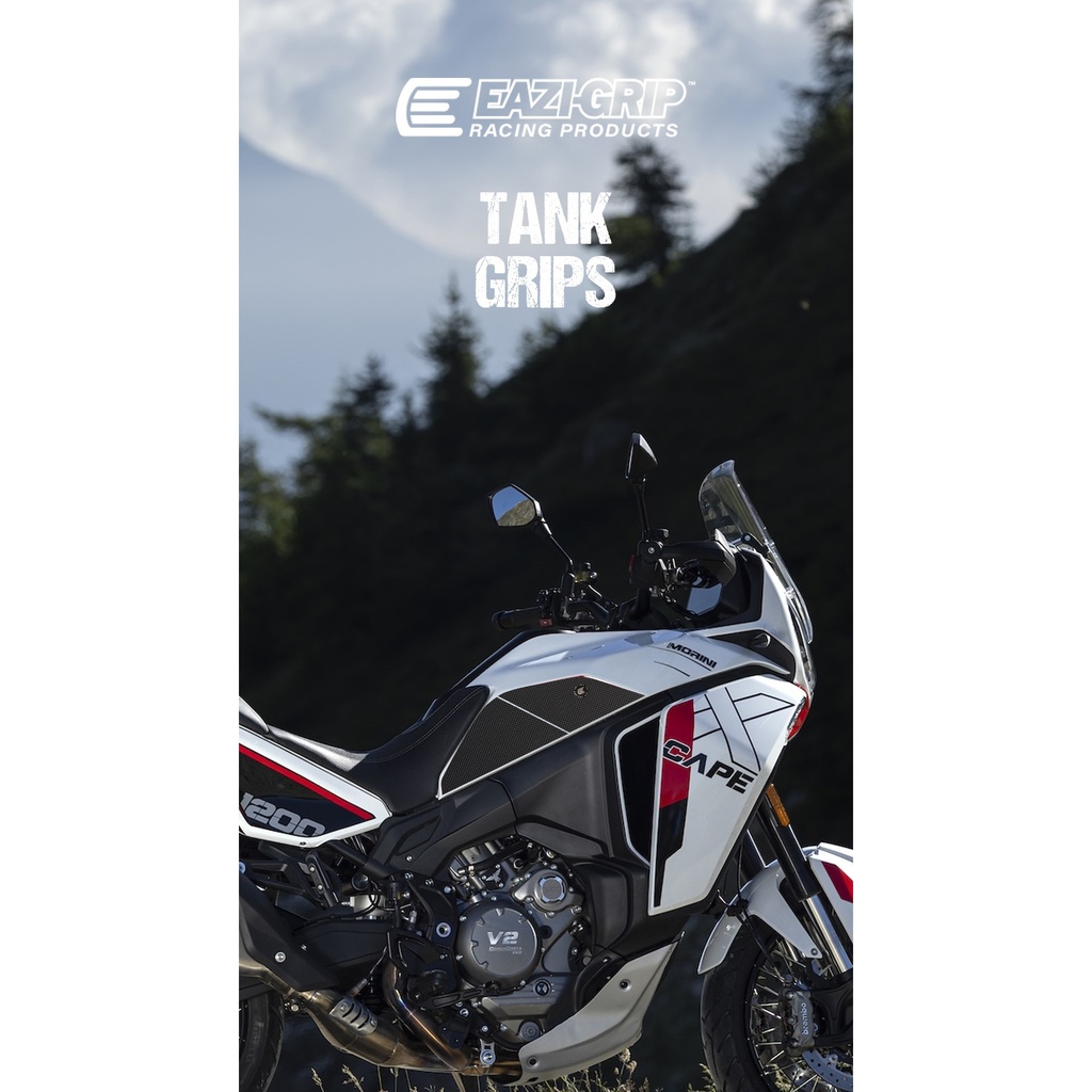 [SILMOR001BL] Eazi-Grip Silicone Tank Grips for Moto Morini X-CAPE 1200 - image 1