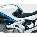 [EVO724BL] Eazi-Grip EVO Tank Grips for Suzuki Gladius SFV650, clear or black (Black) - image 1
