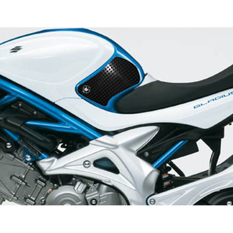 [PRO724BL] Eazi-Grip PRO Tank Grips for Suzuki Gladius SFV650, clear or black (Black) - image 1