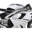 [PRO807BL] Eazi-Grip PRO Tank Grips for Triumph Daytona 955i 2002 - 2006, clear or black (Black) - image 1