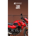 [EVO367BL] Eazi-Grip EVO Tank Grips for Honda CB125F, clear or black (Black) - image 1