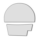 Eazi-Grip Dash Protector for Kawasaki Versys 650