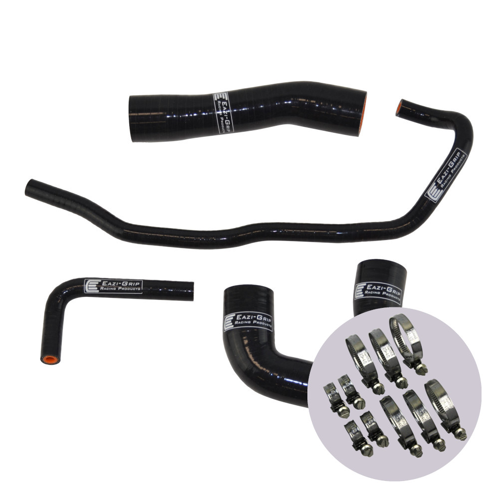 Eazi-Grip Silicone Hose and Clip Kit for BMW S1000RR, black
