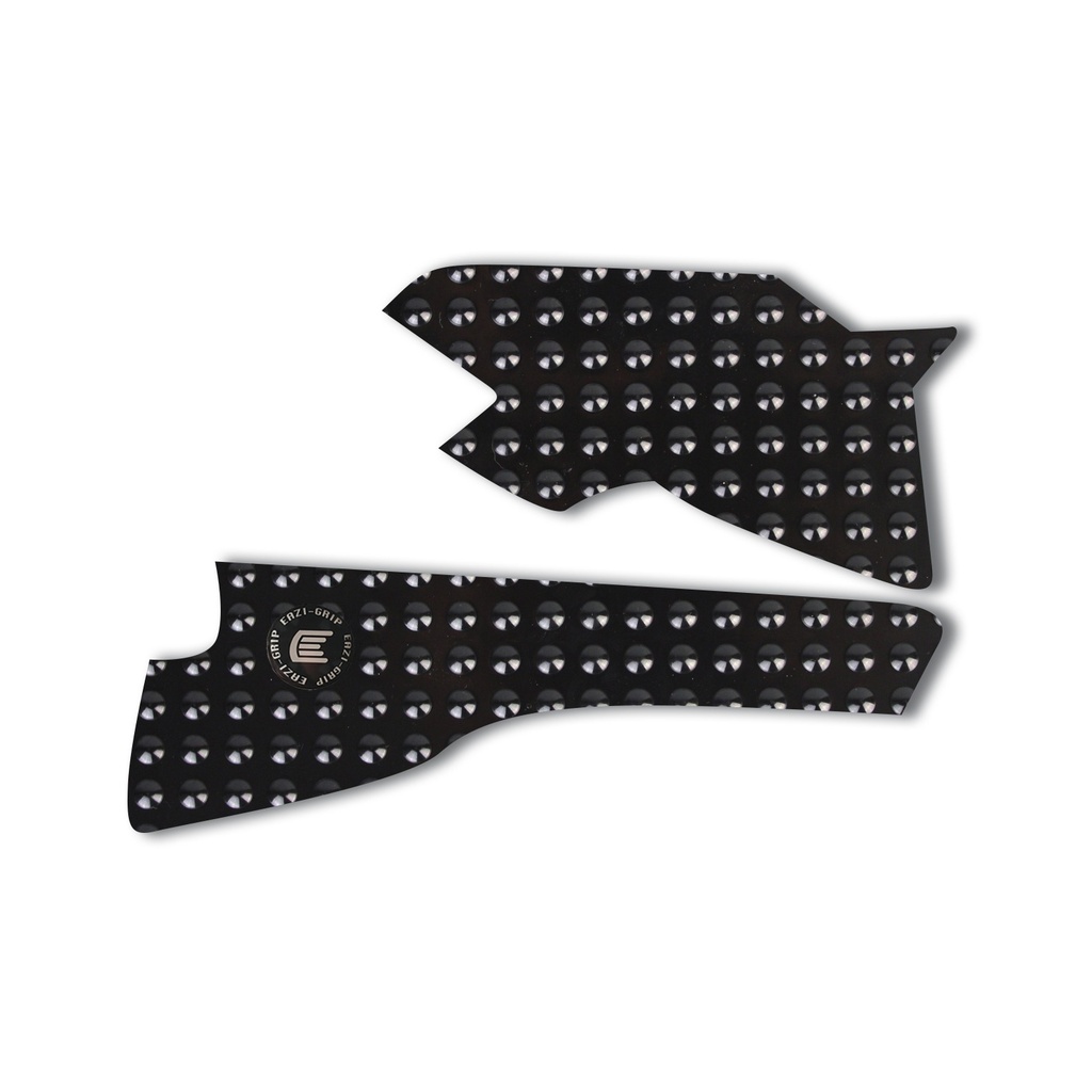 [EVO240BL] Eazi-Grip EVO Tank Grips for Ducati Multistrada V4 Rally, clear or black (Black)