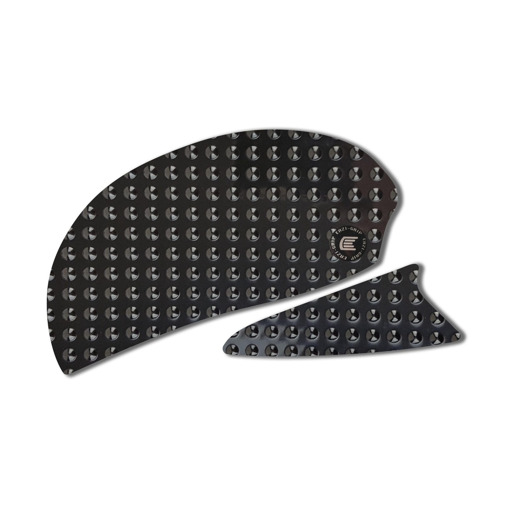 [EVO702BL] Eazi-Grip EVO Tank Grips for Suzuki GSX-R600 750, clear or black (Black)