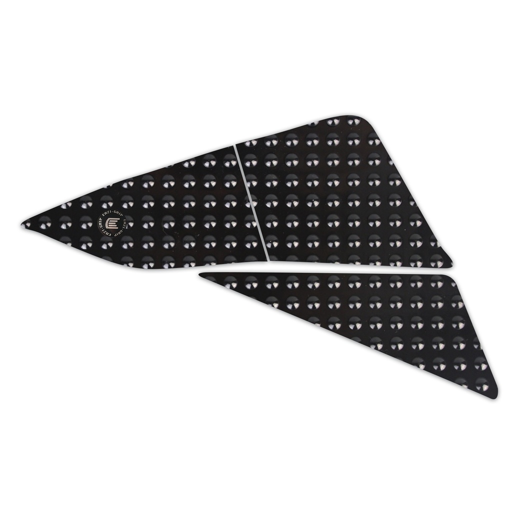 [EVOHUS008BL] Eazi-Grip EVO Tank Grips for Husqvarna Vitpilen Svartpilen 801, clear or black (Black)