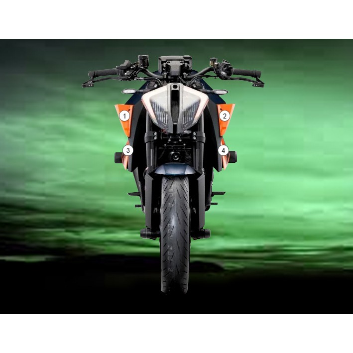 [GUARDKTM007] Eazi-Grip Paint Protection Film for KTM 1290 Super Duke R, gloss or matte (Gloss)