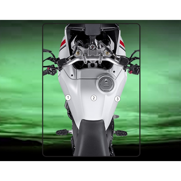 [TANKDUC001] Eazi-Grip Tank Protection Film for Ducati DesertX, gloss or matte (Gloss)