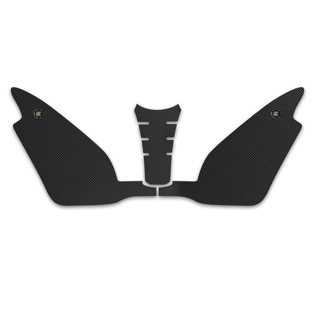 [WRAPDUC001BL] Eazi-Grip PRO Wrap-Around Tank Grip for Ducati Panigale Streefighter V4, clear or black (Black)