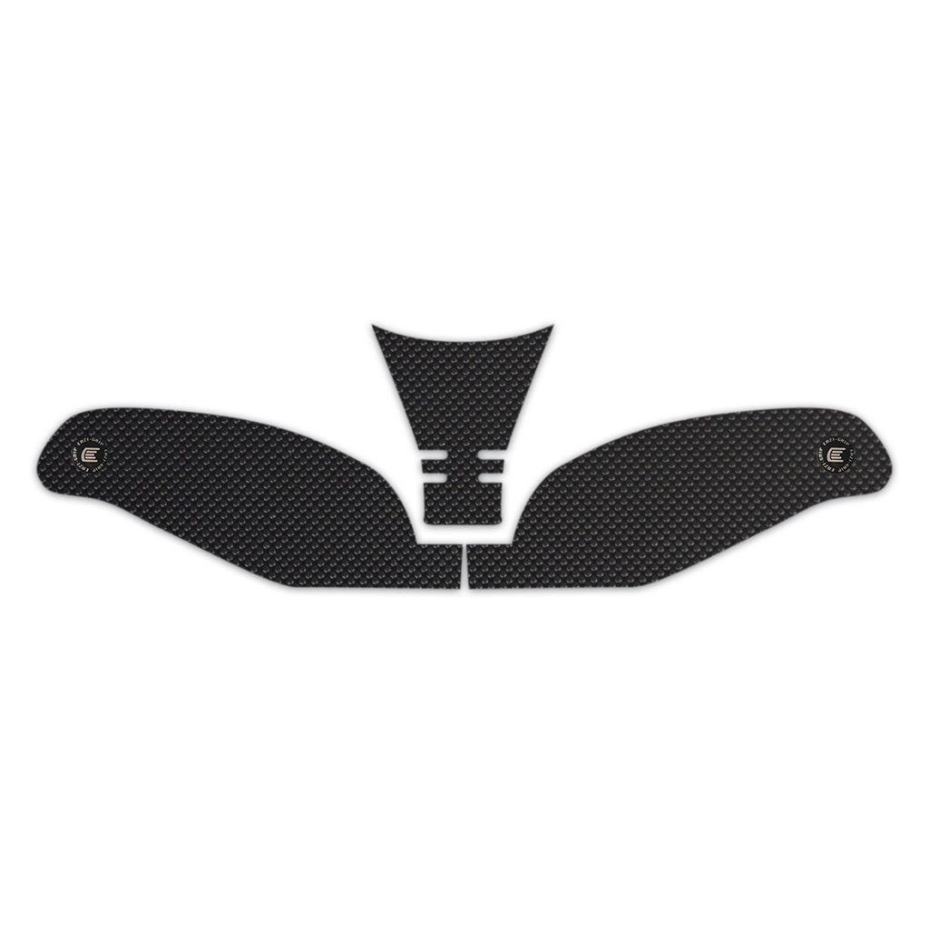 [WRAPDUC006BL] Eazi-Grip PRO Wrap-Around Tank Grip for Ducati Panigale V2, clear or black (Black)