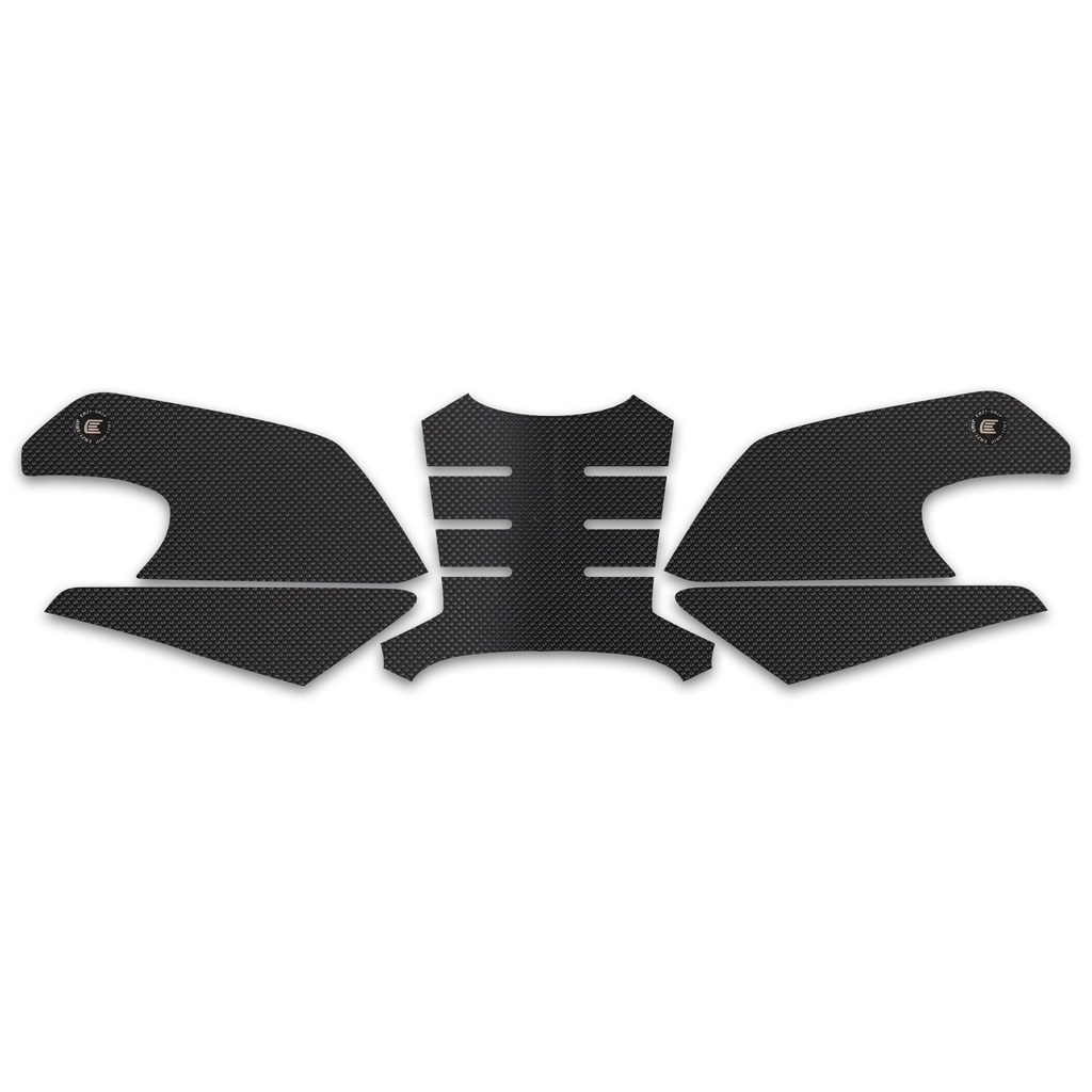 [WRAPHON012BL] Eazi-Grip PRO Wrap-Around Tank Grip for Honda NX500, clear or black (Black)