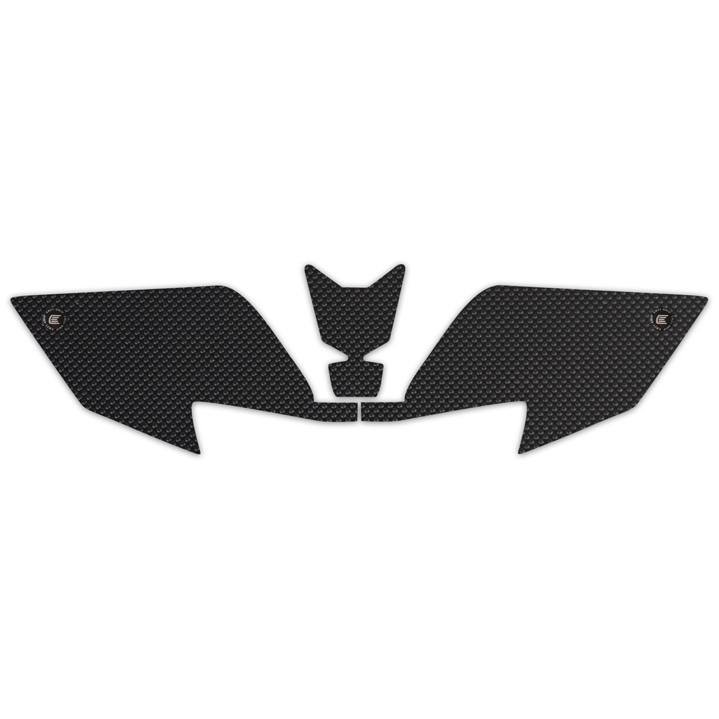 [WRAPHON016BL] Eazi-Grip PRO Wrap-Around Tank Grip for Honda CB1000 Hornet, clear or black (Black)