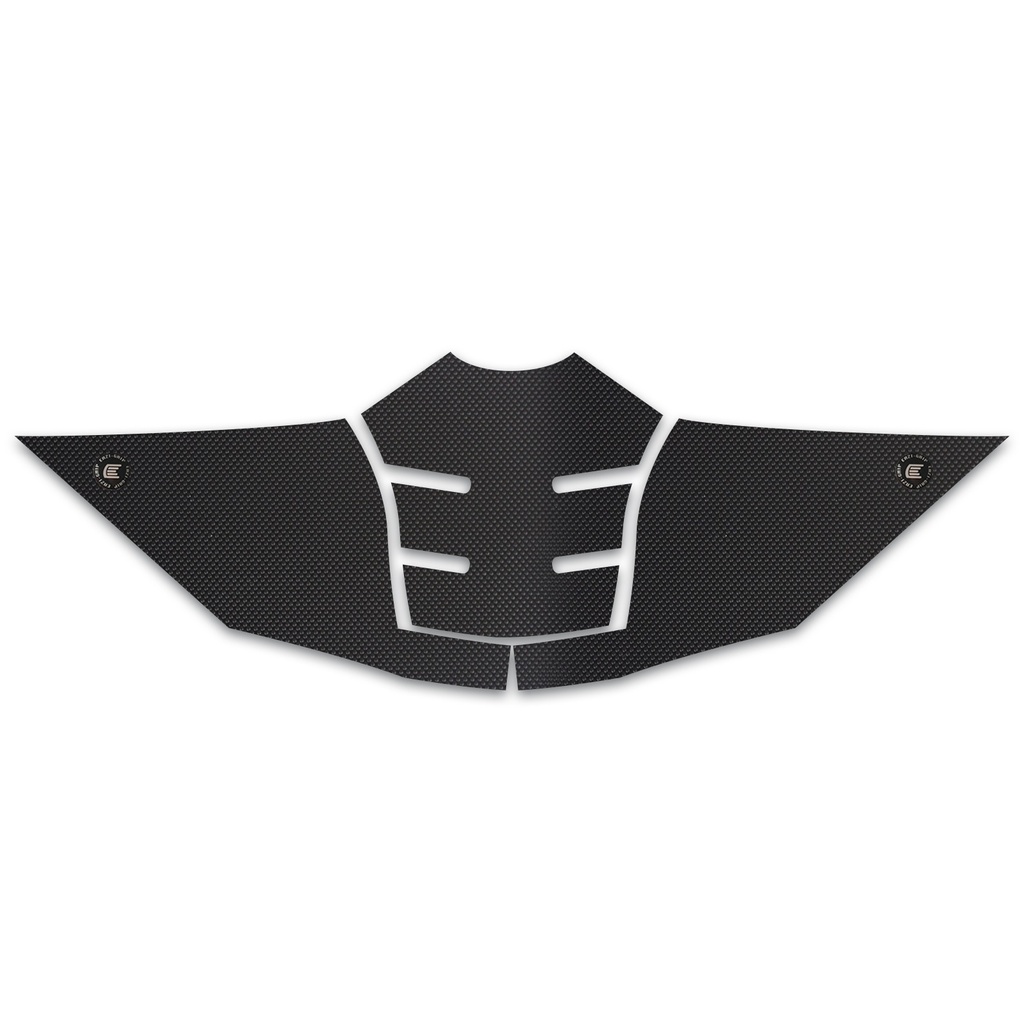 [WRAPTRI002BL] Eazi-Grip PRO Wrap-Around Tank Grip for Triumph Speed Triple 1200, clear or black (Black)