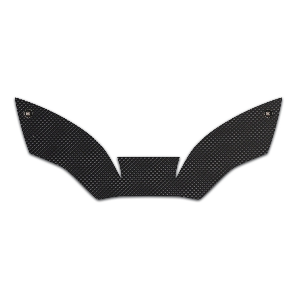 [WRAPYAM001BL] Eazi-Grip PRO Wrap-Around Tank Grip for Yamaha YZF-R1, clear or black (Black)