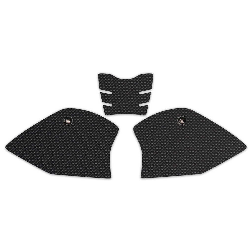 [WRAPYAM008BL] Eazi-Grip PRO Wrap-Around Tank Grip for Yamaha Tracer 9 GT, clear or black (Black)