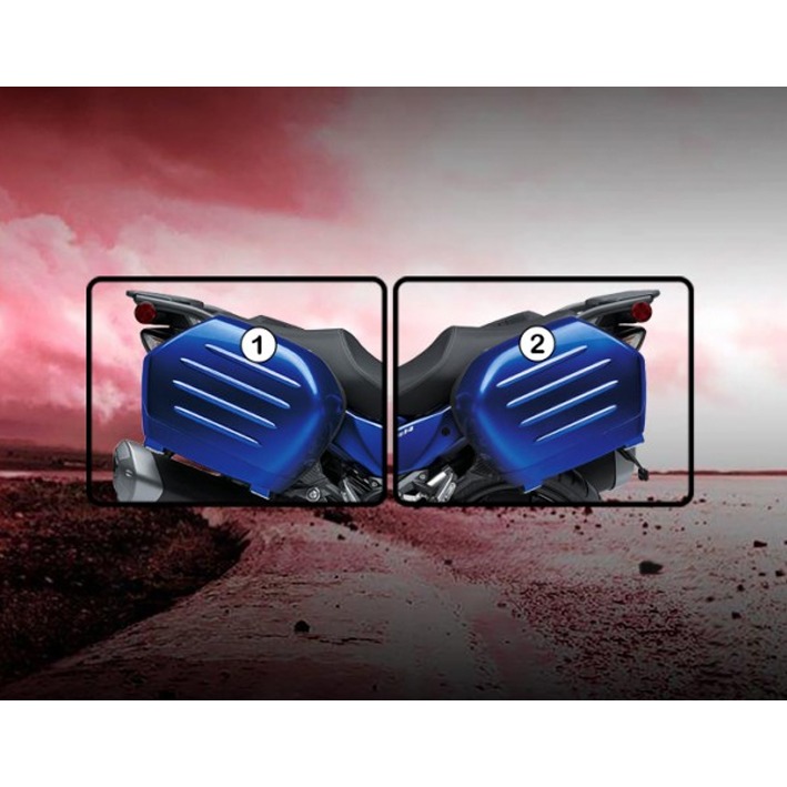 Eazi-Grip Pannier Protection Film for Kawasaki GTR1400, gloss or matte