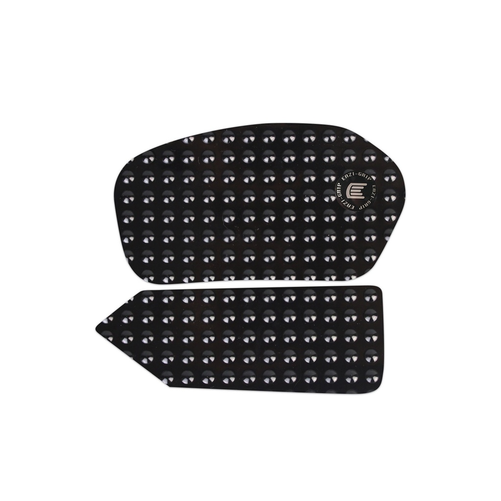 [EVO442BL] Eazi-Grip EVO Tank Grips for Kawasaki Versys 650, clear or black (Black)