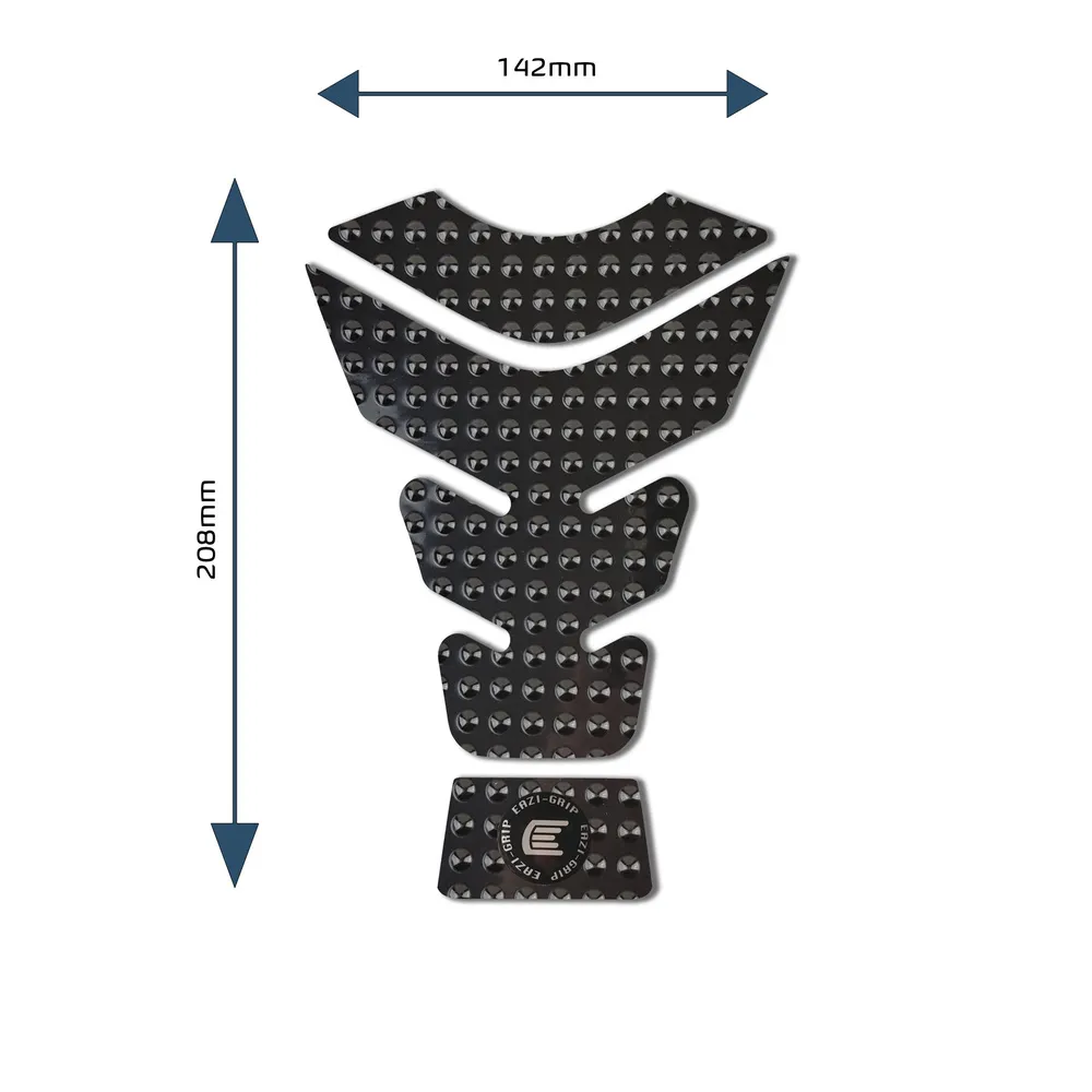 [EVOCENTREPADGBL] Eazi-Grip EVO Centre Tank Pad G 142mm x 208mm, clear or black (Black)