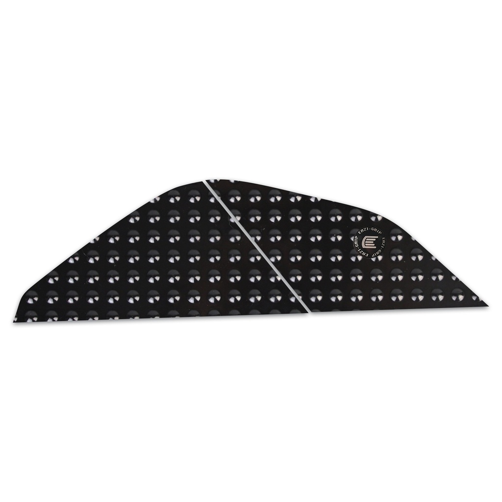[EVOMOR001BL] Eazi-Grip EVO Tank Grips for Moto Morini X-CAPE 1200, clear or black (Black)