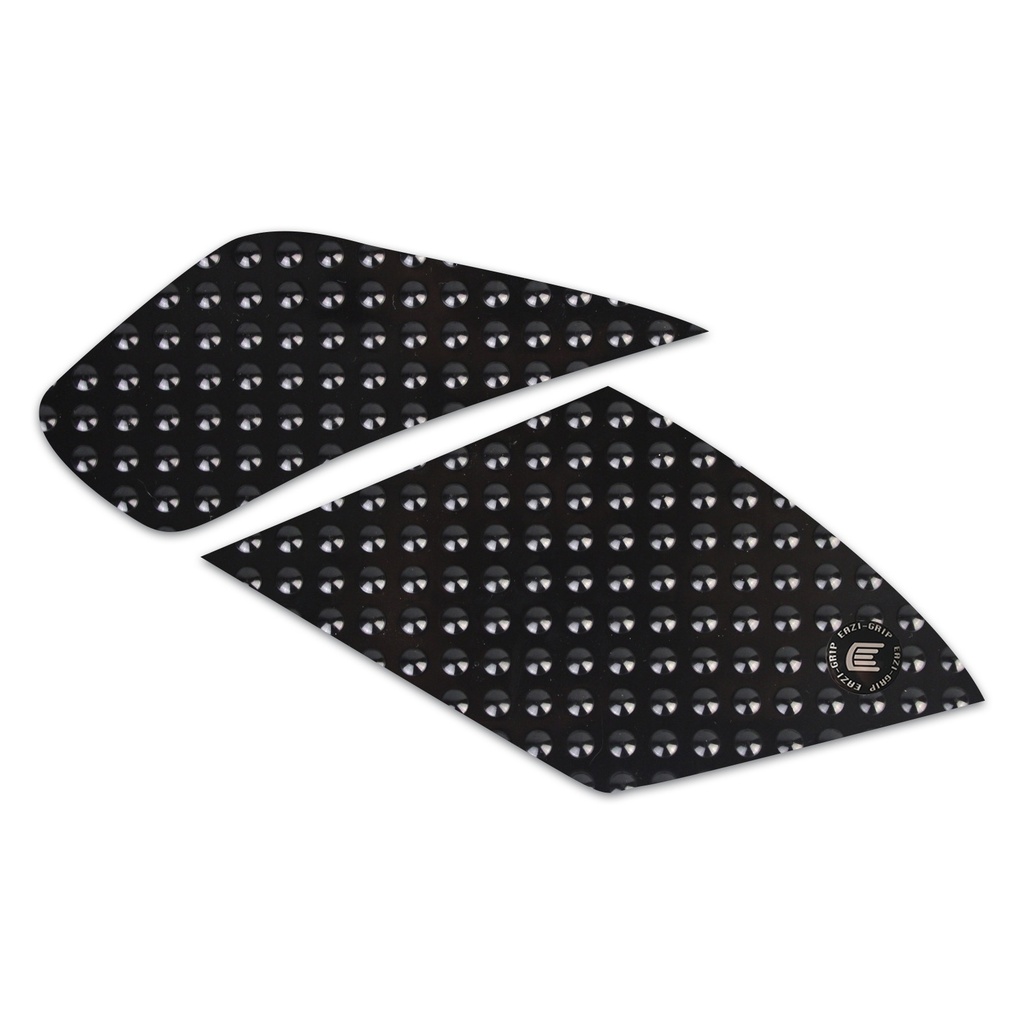 [EVOQJM009BL] Eazi-Grip EVO Tank Grips for QJMOTOR SRK 921, clear or black (Black)