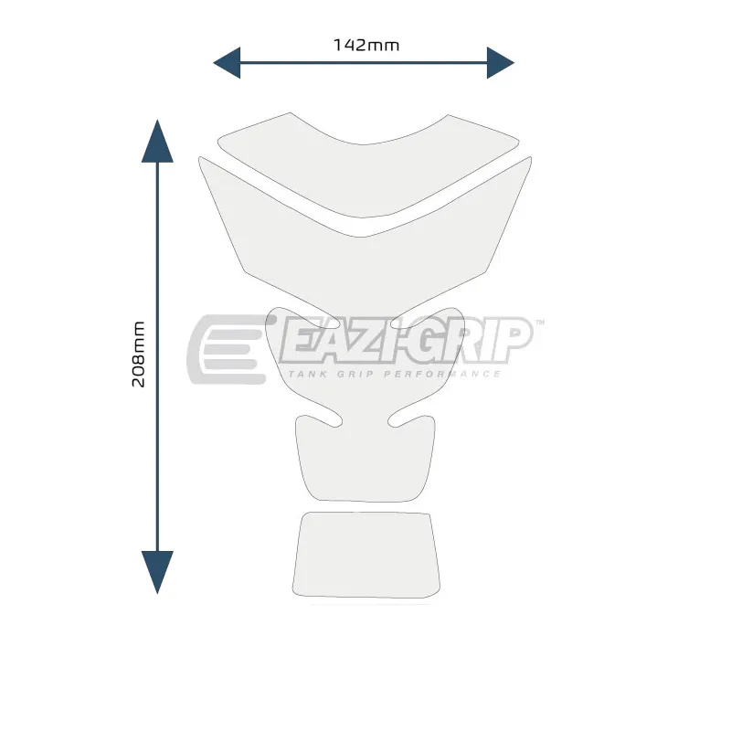 [SCTPCENTREPADG] Eazi-Grip PPF Centre Tank Pad G 142mm x 208mm