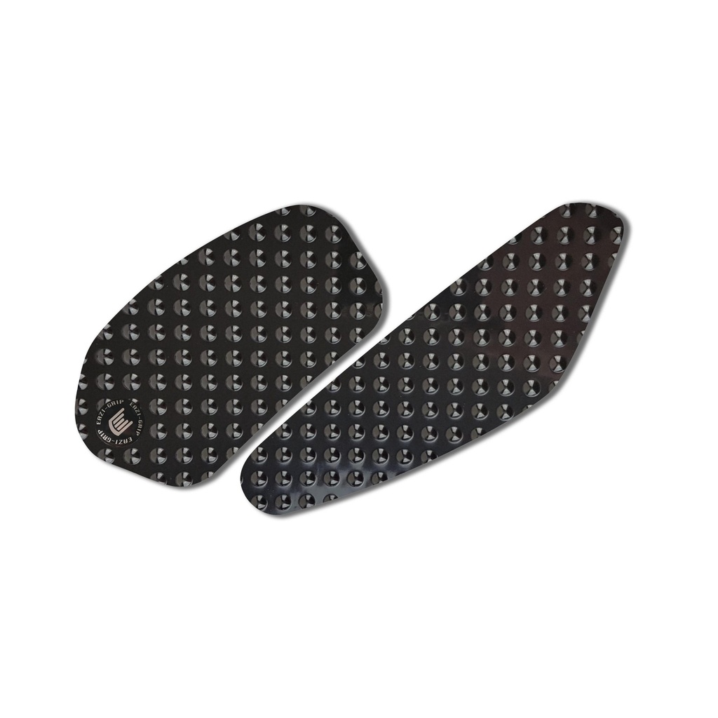 [EVO422BL] Eazi-Grip EVO Tank Grips for Kawasaki Versys 650, clear or black (Black)