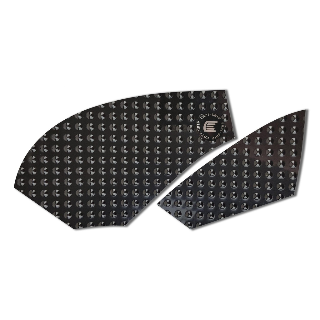 [EVO406BL] Eazi-Grip EVO Tank Grips for Kawasaki Ninja ZX-6R, clear or black (Black)